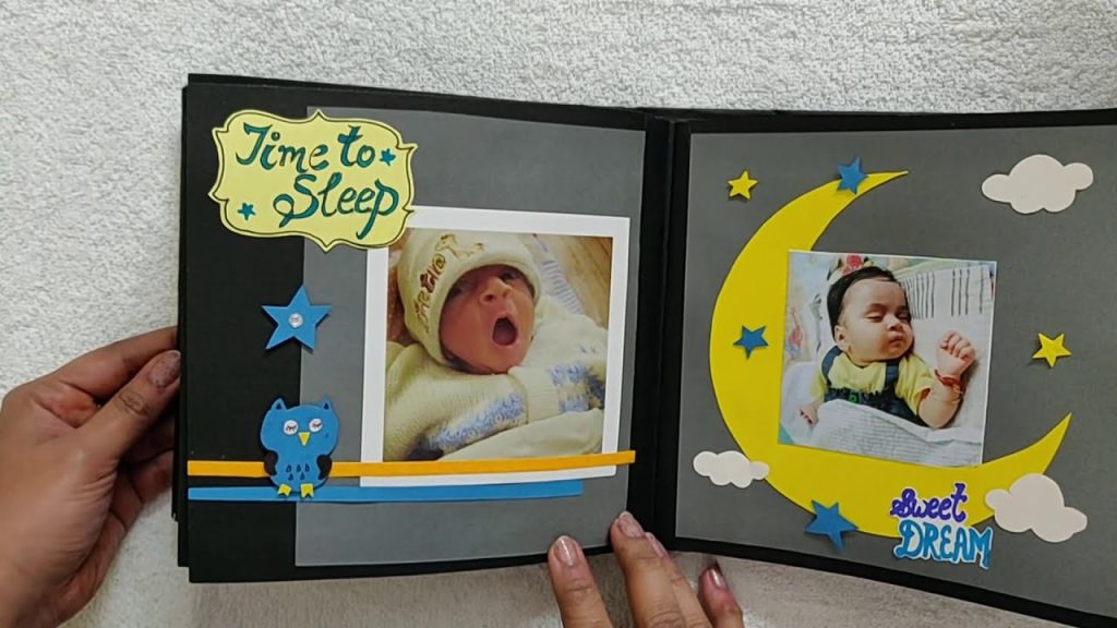 Creative Layout Ideas for Baby Memory Book Scrapbooking Projects